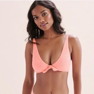 Pink Seashell Bralette Bikini Top my bikini story size L NWT
